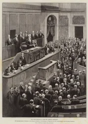 Die Proklamation des neuen französischen Präsidenten